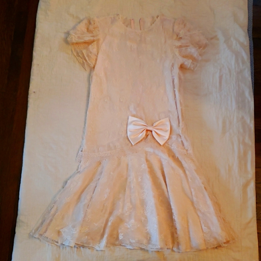 Light pink Gilberti vintage cottagcore dress